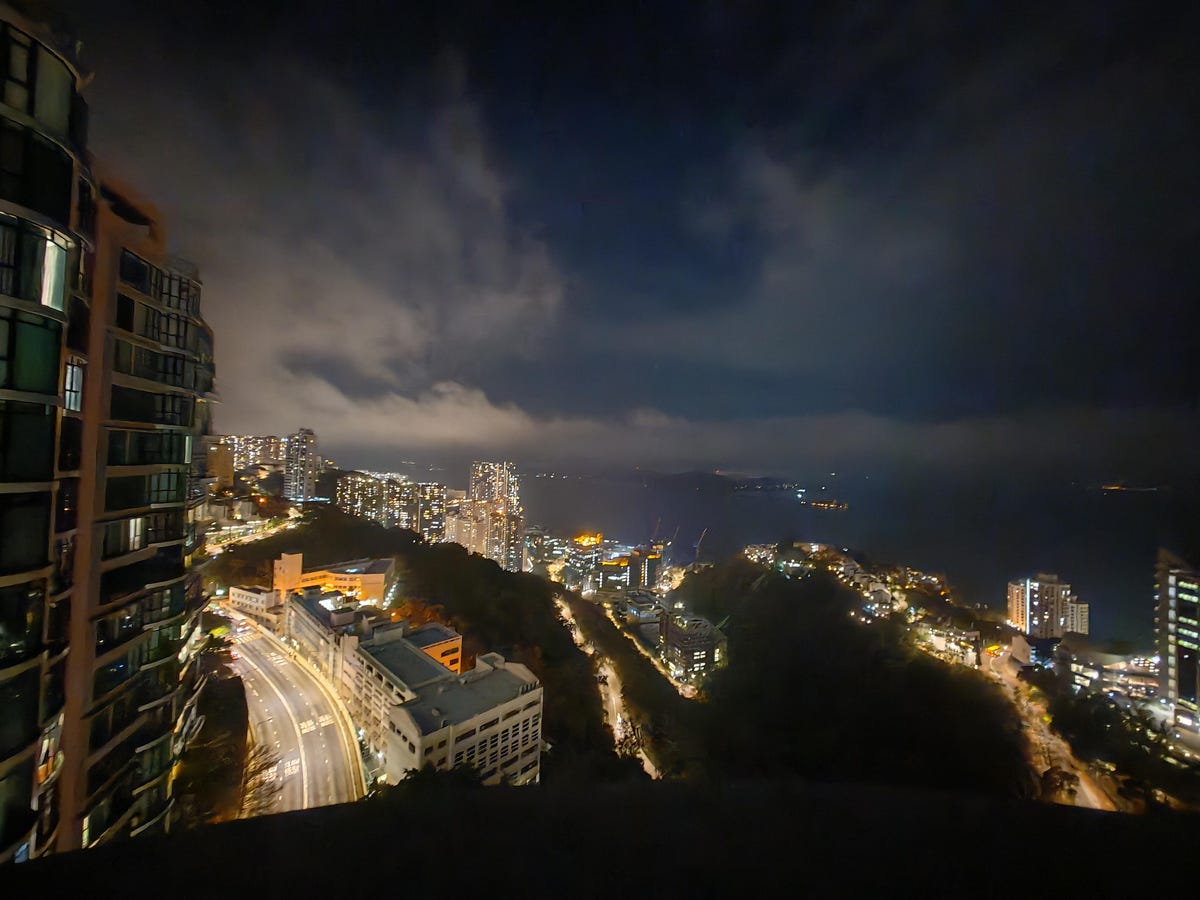 hong kong by night