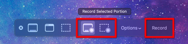 MacOS screen recording tools.