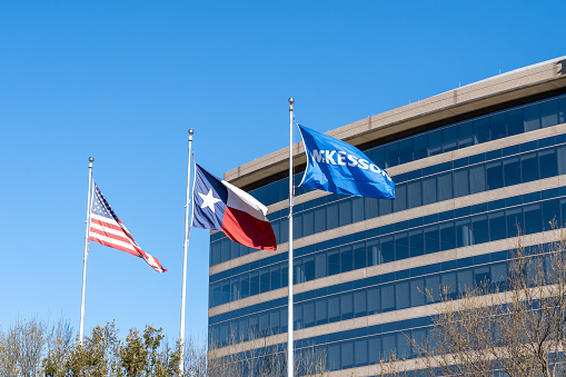 McKesson headquarters in Irving, TX, USA.