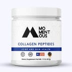 Container of Momentous collagen peptides powder