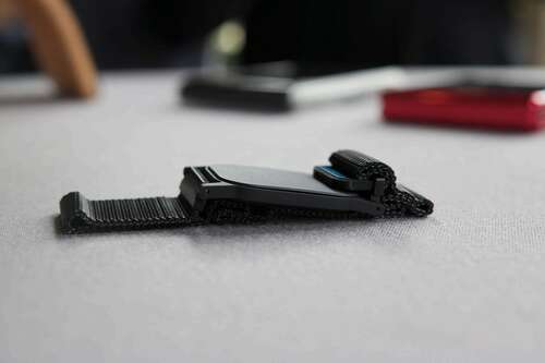 The magnet bracelet for Motorola's concept folding phone.