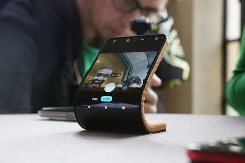 Motorola's concept folding phone.