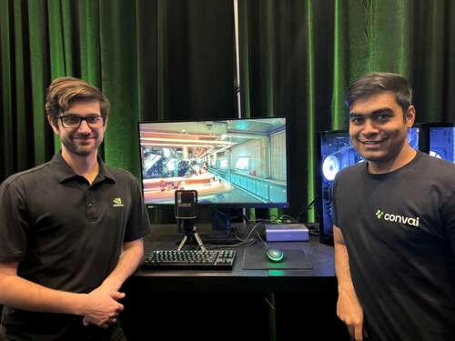 Nvidia's Seth Schneider and Convai's 