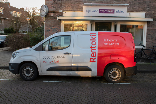 Rentokil Car At Amsterdam The Netherlands