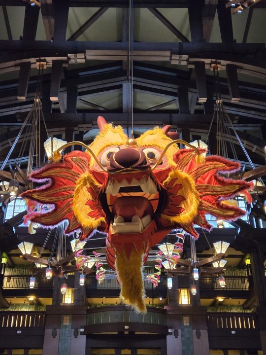 Lunar New Year Dragon kite head closeup taken with Samsung Galaxy S24 telephoto camera.