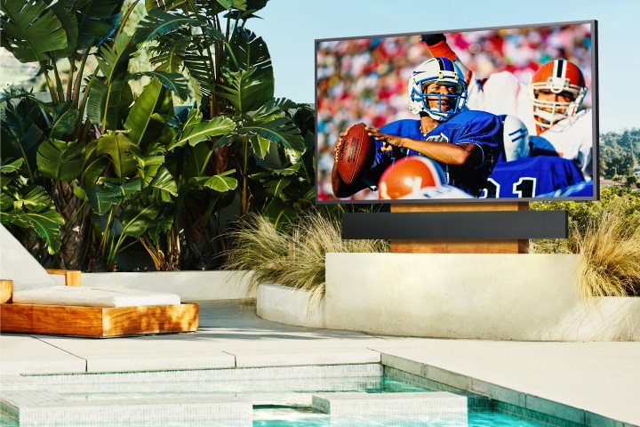 Samsung The Terrace outdoor TV.