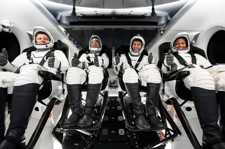 SpaceX's Crew-8 ahead of launch.