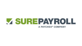 The SurePayroll logo.