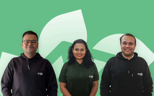 Varaha co-founders Vishal Kuchanur, Ankita Garg, Madhur Jain