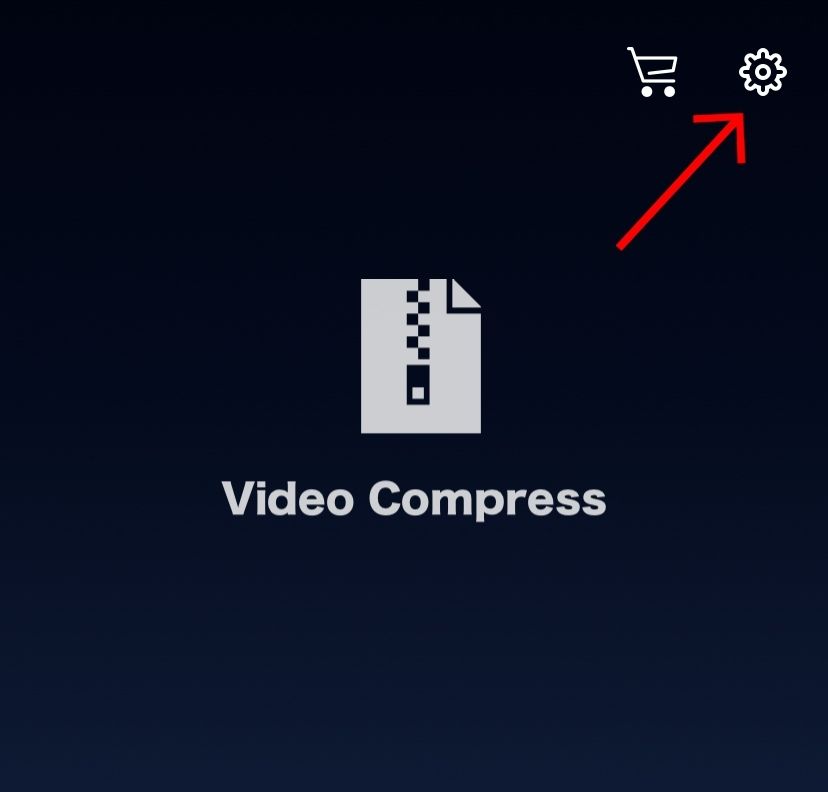 Video compress settings.