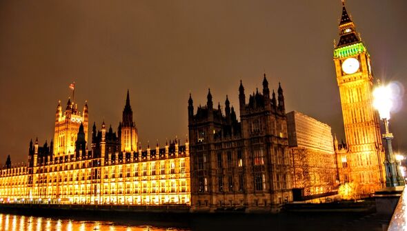 The Houses of Parliament in Westminster, central London