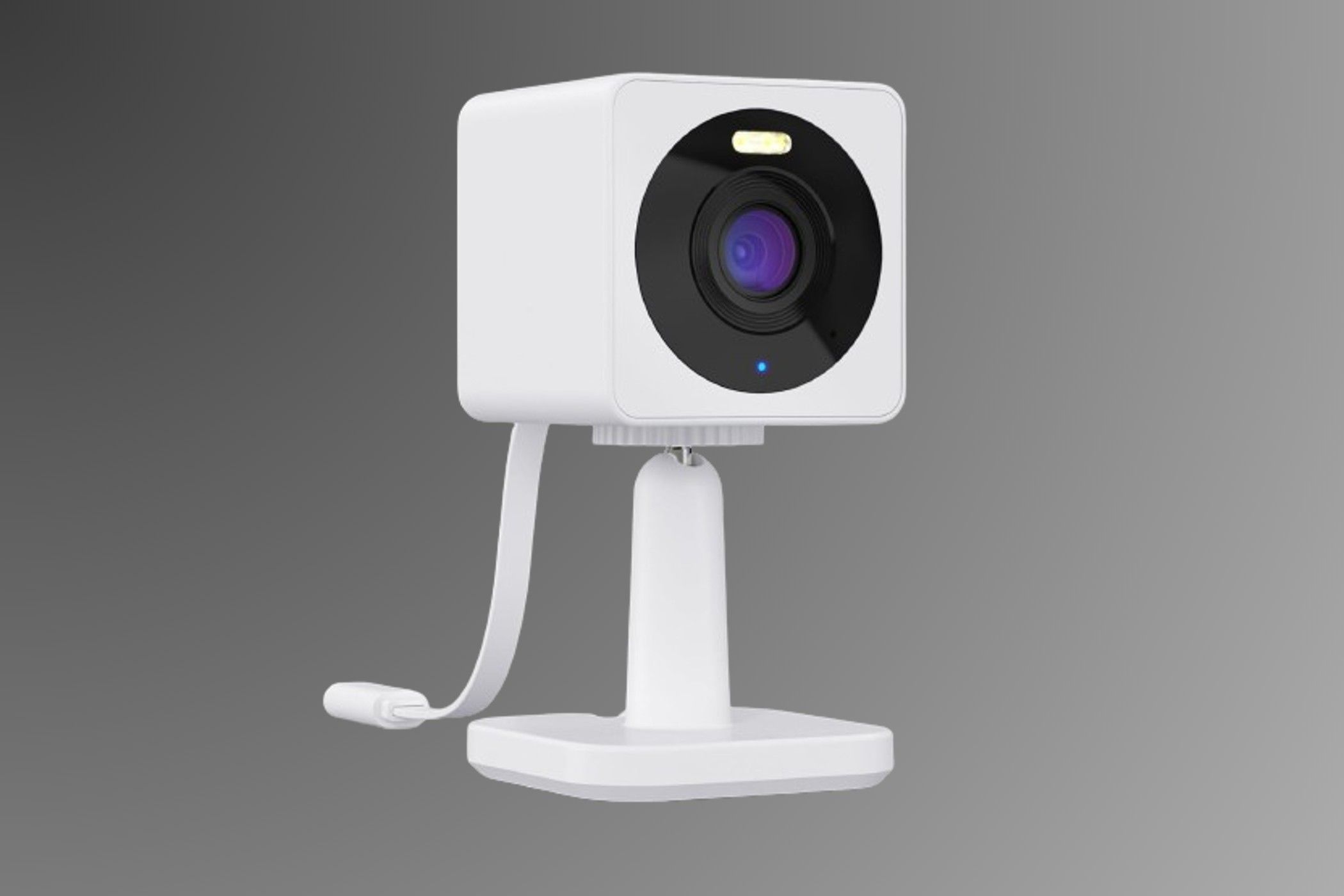 WYZE Cam OG Camera on gradient background