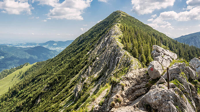 Die Brecherspitz ist ein beliebtes Wanderziel im Landkreis Miesbach