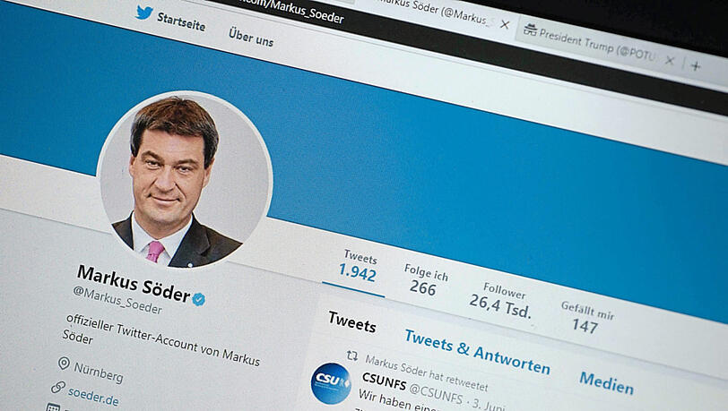 Bayerns Ministerpräsident Markus Söder ist auf der Plattform X mehrmals täglich aktiv. Doch bei mancher seiner Botschaften sind die Nutzer misstrauisch.