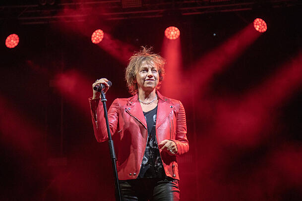 Gianna Nannini 2022 in Codigoro, Italien.