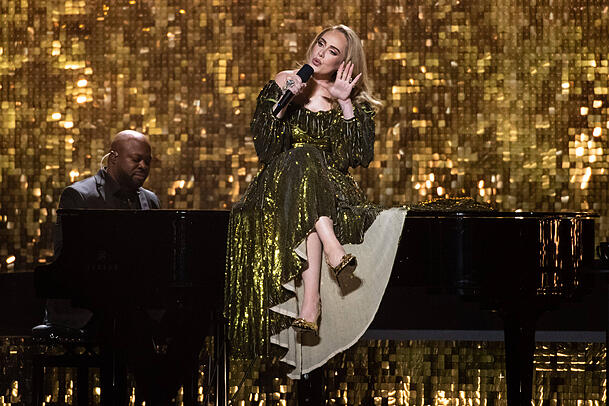 Adele bei den Brit Awards 2022.