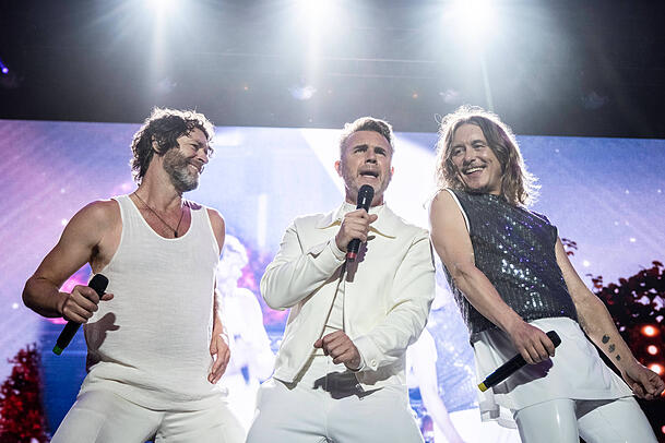 Take That 2023 in Dänemark.