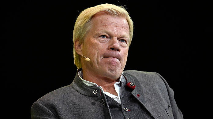 Hat das Bayern-Aus wohl auch nach rund einem Jahr nicht verdaut: Ex-Vorstandsboss Oliver Kahn.