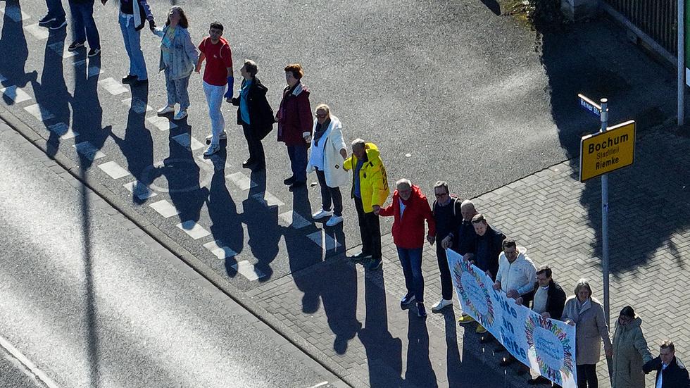 Demonstrationen gegen Rechts  : Die Aktion in Bochum und Herne richtet sich auch gegen die "menschenverachtenden Pläne von AfD und weiteren rechtsradikalen Kreisen". 