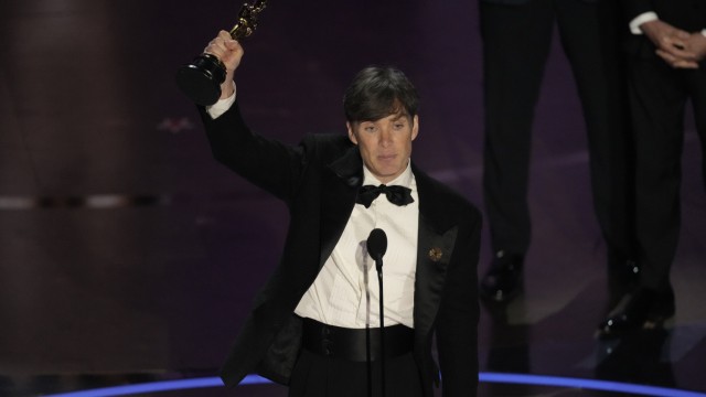 Cillian Murphy gewinnt den Oscar für den "Besten Hauptdarsteller"