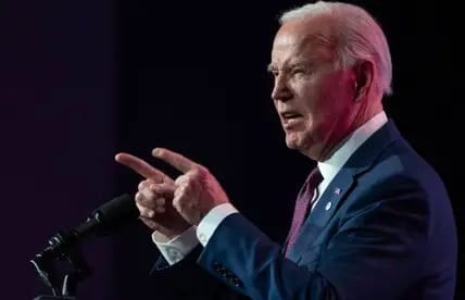 US-Präsident Joe Biden warnt vor seinem Vorgänger und Konkurrenten Donald Trump.