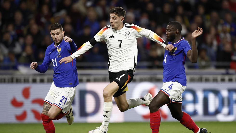 Fußball-Nationalmannschaft: Kai Havertz gegen Frankreichs Lucas Hernandez