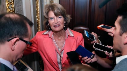 Senatorin Lisa Murkowski (Mitte) in einer Aufnahme aus dem Jahr 2018