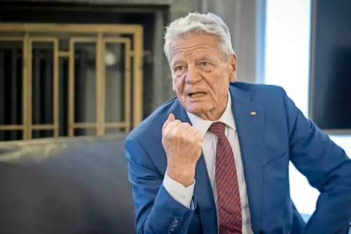 Bundespraesident a.D. Joachim Gauck Berlin, 25.03.2024.