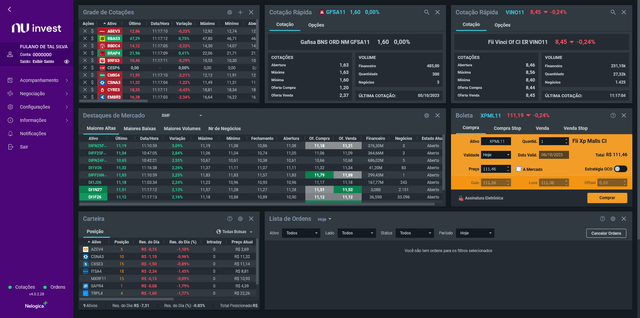 NuInvest platform Brazilian Broker