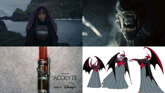 Image for article titled Star Wars UnveilsThe Acolyte—and the Latest Alien Movie Offers a First Tease