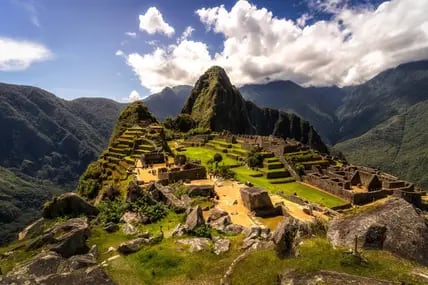 Machu Picchu in Peru gehört zum UNESCO-Weltkulturerbe.
