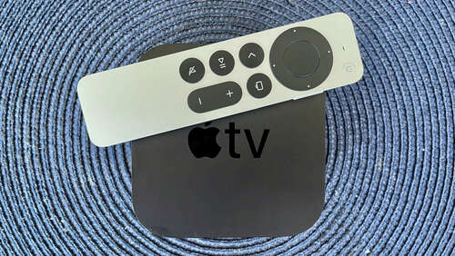 Apple TV 4K with remote