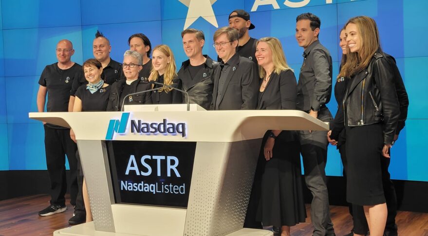 astra team at nasdaq