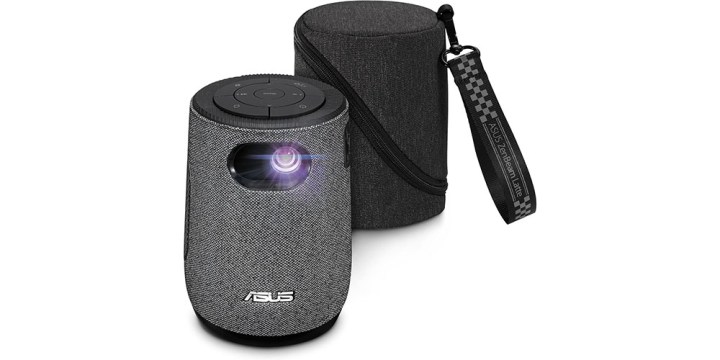 The Asus ZenBeam Latte L1 Portable Projector on a white background.