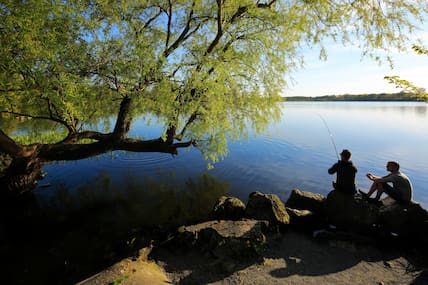 Entschleunigung im Westen von NRW: Im Naturpark Schwalm lässt es sich nicht nur gut wandern, sondern auch gut Pause machen.