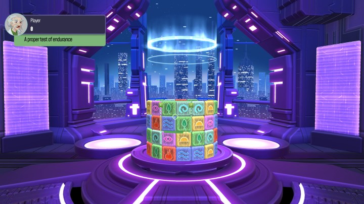 Single-player gameplay Cylinder.