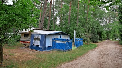 Auf diesem Campingplatz bei Wesenberg wurde der Virologe Drosten im Sommer 2022 beschimpft. 