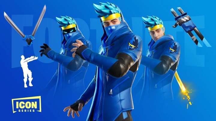 Ninja skin in Fortnite.