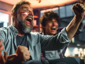 A football fan misses watching games with his friend.