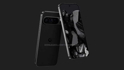 Leaked render of Google Pixel 9 Pro XL by OnLeaks and MySmartPrice.