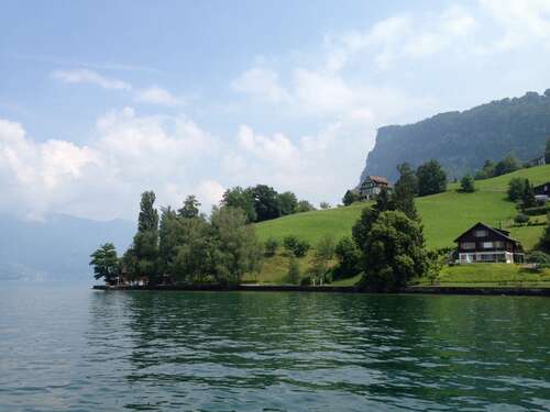 Idyllic House On Lake Lucerne, Switzerland