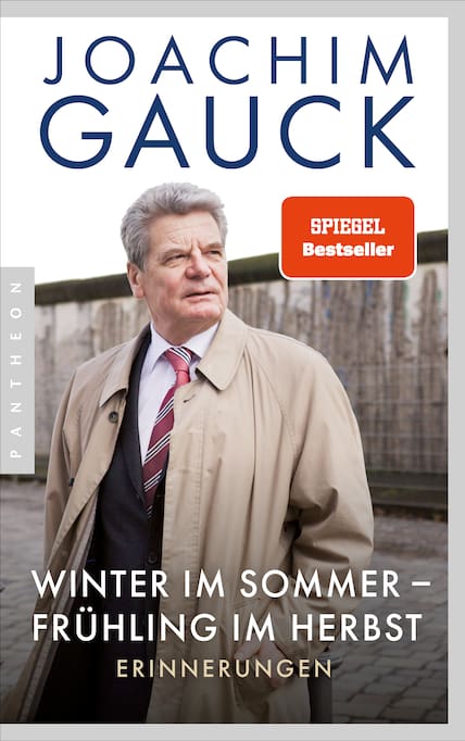 Erinnerungen: Die Autobiografie „Winter im Sommer, Frühling im Herbst“ von Joachim Gauck. 