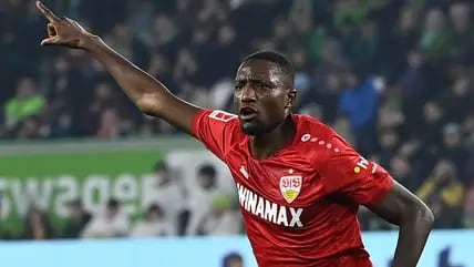 VfB-Stürmer Serhou Guirassy erzielte in der laufenden Saison bislang 20 Bundesliga-Tore.