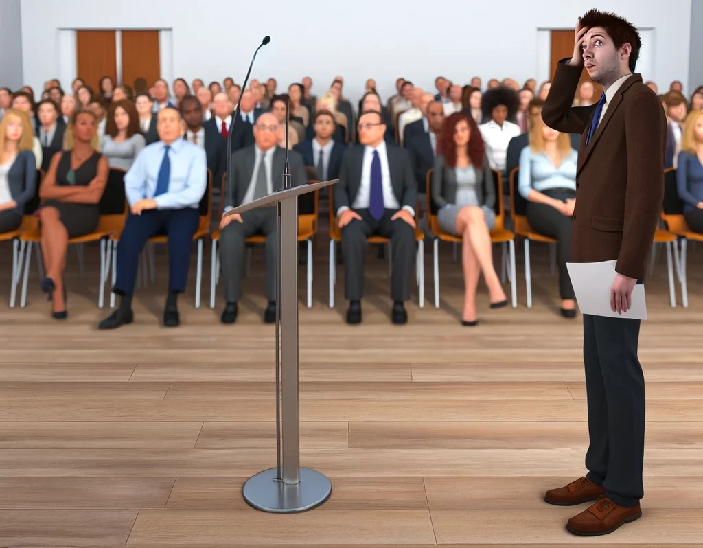 Public Speaking with Inadequate Preparation