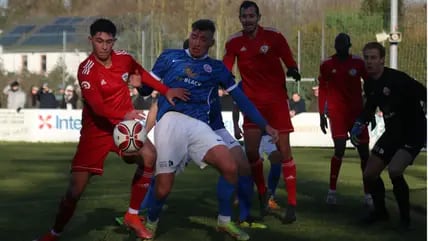 Oliver Daedlow (2.v.l.) verlässt den FC Hansa Rostock und schließt sich dem Greifswalder FC an.