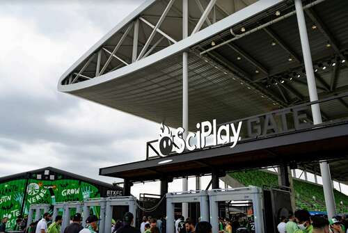 SciPlay Austin FC signage