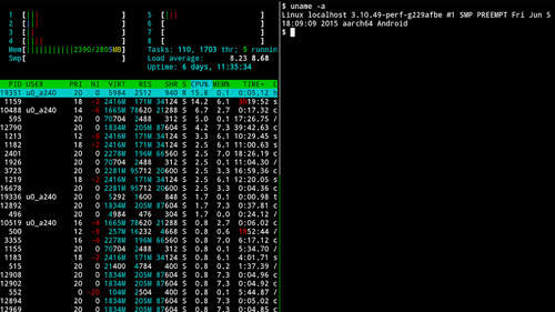 Termux screenshot