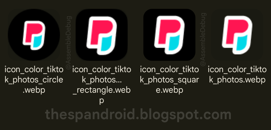 TikTok Photos leaked logo