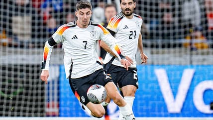 Kai Havertz erzielte das 2:0 für Deutschland gegen Frankreich.