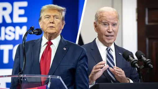 Viele US-Amerikaner zweifeln an der Präsidententauglichkeit von Donald Trump (links) und Joe Biden.